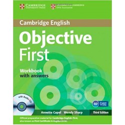Objective First Third edition Workbook with answers with Audio CD