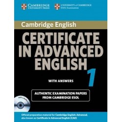 Cambridge CAE 1 Self-study Pack for updated exam