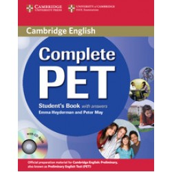 Complete PET Student's Book with answers with CD-ROM