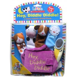 Hand-Puppet Board Books: Hey, Diddle Diddle!