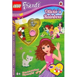 Lego Friends: Olivia's Rainbow Activity Book with Mini-set