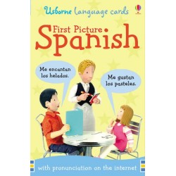 Spanish Words and Phrases (First Picture Flashcards)