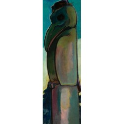 Indian Raven. Bookmark 