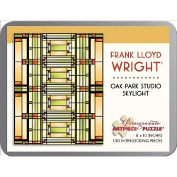 Frank Lloyd Wright: Oak Park Studio Skylight (Artpiece Puzzle)