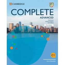 Complete Advanced Third edition Workbook without Answers with eBook Complete Advanced Third edition Workbook without Answers with eBook