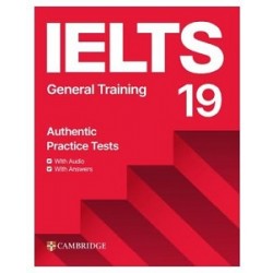 Обложка Cambridge Practice Tests IELTS 19 General with Answers, Downloadable Audio and Resource Bank Cambridge Practice Tests IELTS 19 General with Answers, Downloadable Audio and Resource Bank
