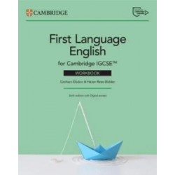Cambridge IGCSE First Language English 6th Edition Workbook with Digital Access (2 Years)