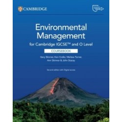 Cambridge IGCSE and O Level Environmental 2nd Ed Management Coursebook with Digital Access (2 Years)