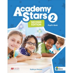 Обложка Academy Stars Second Edition Level 2 Pupil's Book with Navio App and Digital Pupil's Book Academy Stars Second Edition Level 2 Pupil's Book with Navio App and Digital Pupil's Book