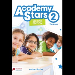Обложка Academy Stars Second Edition Level 2 Workbook with Digital Workbook Academy Stars Second Edition Level 2 Workbook with Digital Workbook
