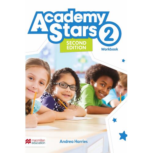 Обложка Academy Stars Second Edition Level 2 Workbook with Digital Workbook Academy Stars Second Edition Level 2 Workbook with Digital Workbook