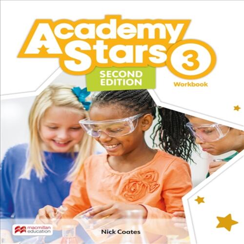 Обложка Academy Stars Second Edition Level 3 Workbook with Digital Workbook Academy Stars Second Edition Level 3 Workbook with Digital Workbook