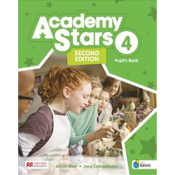 Обложка Academy Stars Second Edition Level 4 Pupil's Book with Navio App and Digital Pupil's Book Academy Stars Second Edition Level 4 Pupil's Book with Navio App and Digital Pupil's Book