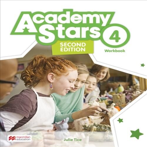 Обложка Academy Stars Second Edition Level 4 Workbook with Digital Workbook Academy Stars Second Edition Level 4 Workbook with Digital Workbook
