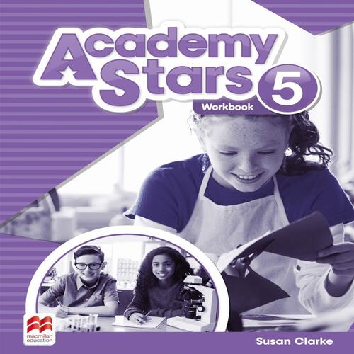 Обложка Academy Stars for Ukraine Level 5 Workbook with Digital Workbook Academy Stars for Ukraine Level 5 Workbook with Digital Workbook
