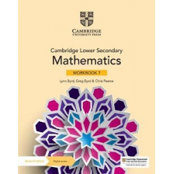Cambridge Lower Secondary Mathematics 2nd Ed 7 Workbook with Digital Access (1 Year)