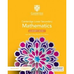 Обложка Cambridge Lower Secondary Mathematics 2nd Ed 7 Learner's Book with Digital Access (1 Year) Cambridge Lower Secondary Mathematics 2nd Ed 7 Learner's Book with Digital Access (1 Year)
