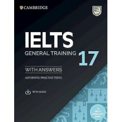 Обложка Cambridge Practice Tests IELTS 17 General with Answers, Downloadable Audio and Resource Bank Cambridge Practice Tests IELTS 17 General with Answers, Downloadable Audio and Resource Bank