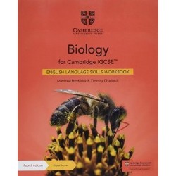 Cambridge IGCSE Biology 4th Edition English Language Skills Workbook with Digital Access (2 years)