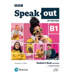 SpeakOut 3rd Ed B1 Student's Book and eBook with Online Practice