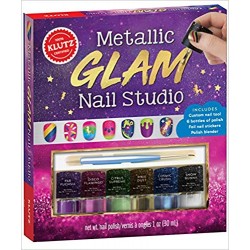 Metallic Glam Nail Studio