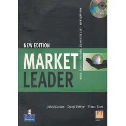 Market Leader New Pre-Intermediate Course Book with Multi-ROM and Audio CD