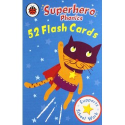 Superhero Phonics Flash Cards