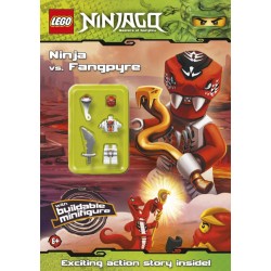 Lego Ninjago: Ninja vs Fangpyre Activity Book with Minifigure