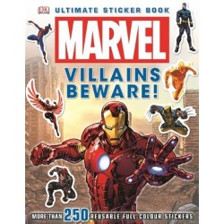 Marvel Villains Beware! Ultimate Sticker Book