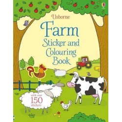 Farm Sticker and Colouring Book