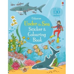 Under the Sea Sticker and Colouring Book