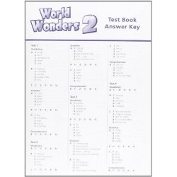 World Wonders 2 Test Book Answer Key