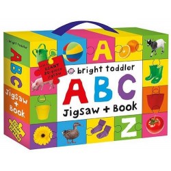 Bright Toddler Jigsaw and Book Set: ABC