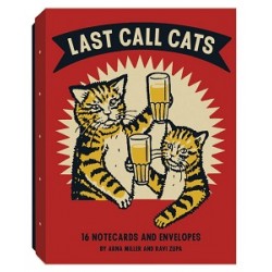Last Call Cats Notecards