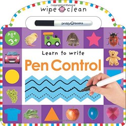 Wipe Clean Learning: Pen Control