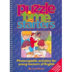 Puzzle Time for Starters: Photocopiable activities for young learners of English