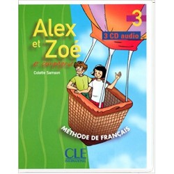 Alex et Zoe 3 CD audio pour la classe