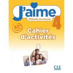 J'aime 4 (A2+) Cahier d'activités + Audio en ligne