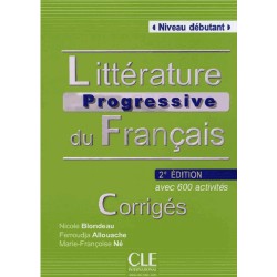 Litterature Progr du Franc 2e Edition Debut Corriges
