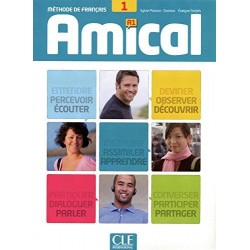 Amical 1 Livre de Leleve + CD audio + livret corriges et transcriptions