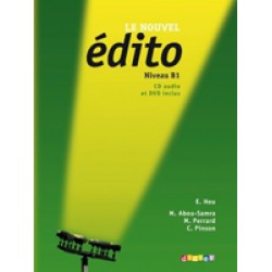 Edito B1 Livre eleve + DVD + CD audio