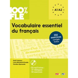 Vocabulaire Essentielle du Français A1-A2 Livre + Mp3 CD + Corriges