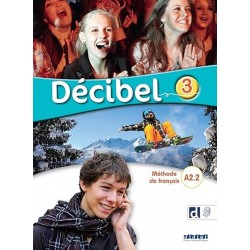 Décibel 3 Niveau A2.2  Livre + didierfle.app