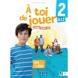 A toi de jouer 2 A1.2 Livre + cahier + didierfle.app