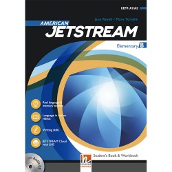 American JETSTREAM Elementary Combo B SB+WB with Audio CD and e-zone
