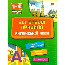Усі базові правила англійської мови 1-4 класи