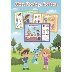 Okey-Dockey. Preschool English Posters А2 (набір плакатів)