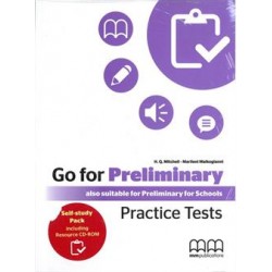 Go for Preliminary Practice Tests Self Study Pack + CDRom