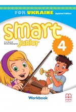 Smart Junior for Ukraine НУШ 4 Workbook Updated Edition with QR code
