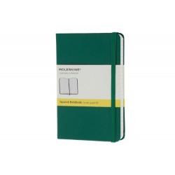 Записник Moleskine Classic кишеньковий / Клітина Зелений